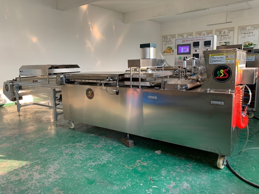 2KW PLC Controlled Tortilla Making Machine With 0-300℃ Temperature Control Range
