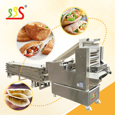 cheap small capacity 15-45cm 200-600pcs/h tortilla machine