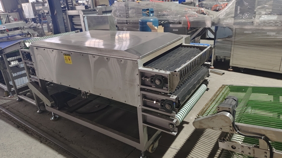 Automatic Tortilla Making Machine Gas Oven Roti Production Line For Sale