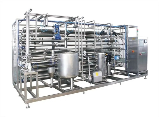 SIP / CIP Function UHT Sterilizer Machine 100 - 20000 Kg/H Stainless Steel