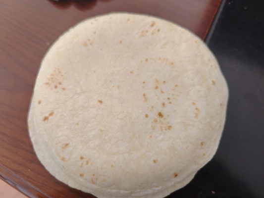 BP-350 전기 토르틸라 메이커 0.4-2.5 mm 지름의 일관성 있고 맛있는 토르틸라 제조