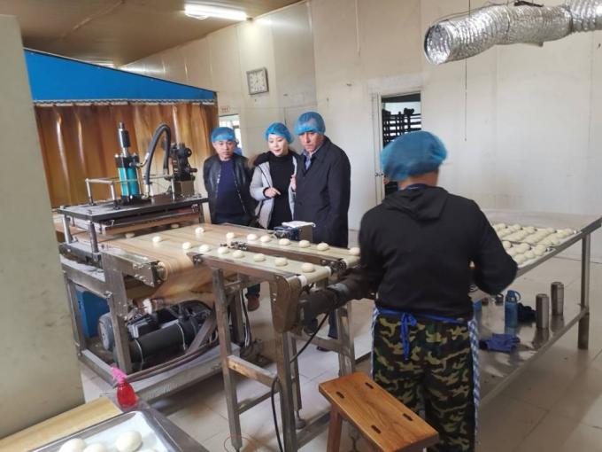 식품 산업 900 PC / H 150 밀리미터 상업적 옥수수 토르티야 기계 11